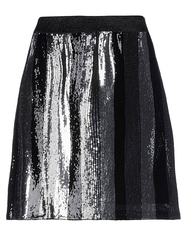 LE VOLIÈRE Mini skirt Black 100% Polyester