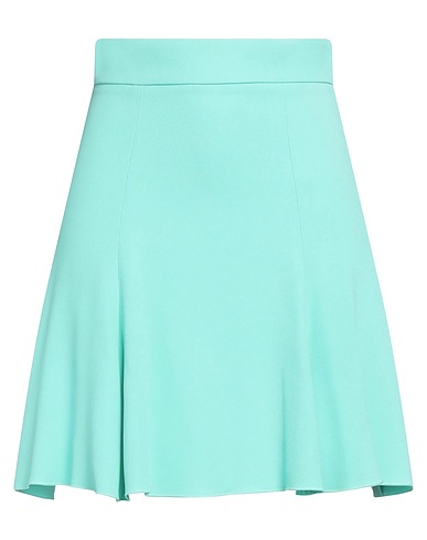 DOLCE&GABBANA Mini skirt Light green 51% Viscose, 46% Acetate, 3% Elastane