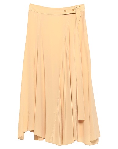 ACNE STUDIOS Midi skirt Beige 100% Silk