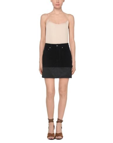 Helmut Lang Mini Skirts In Black