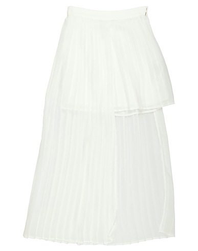 MANILA GRACE Minigonna Bianco 100% Poliestere
