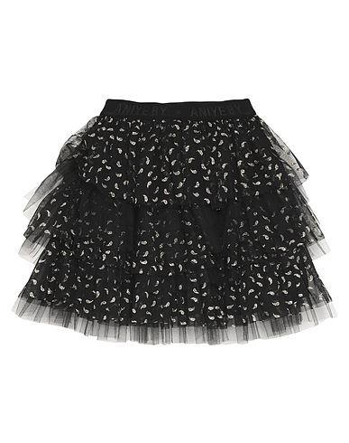 ANIYE BY Mini skirt Black 100% Polyester, Polyamide, Rubber