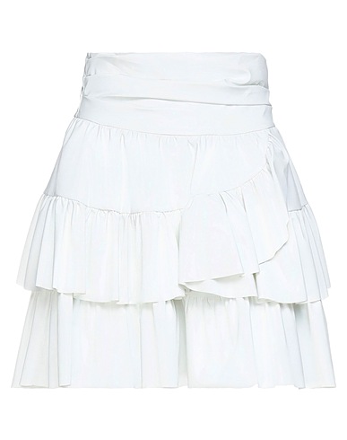 ANIYE BY Mini skirt White 60% Polyester, 40% Polyurethane