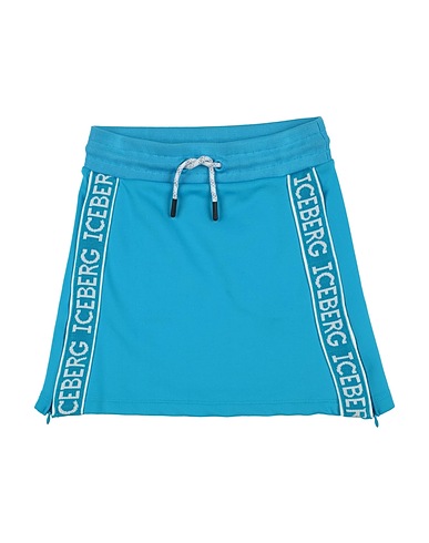ICEBERG Skirt Azure 49% Viscose, 46% Polyester, 5% Elastic fibres