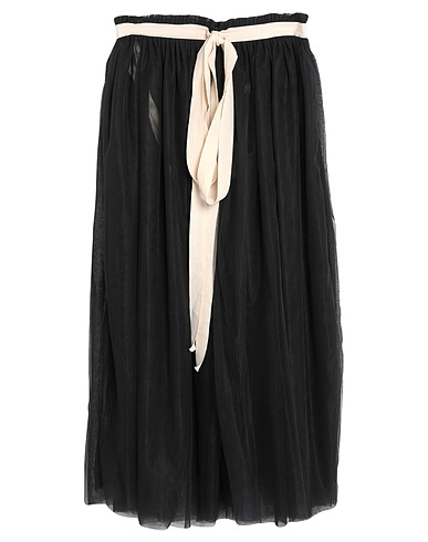 ALEKSANDR MANAMÏS Maxi Skirts Black 100% Nylon