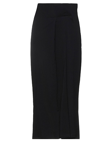 YOHJI YAMAMOTO Maxi Skirts Black 100% Wool