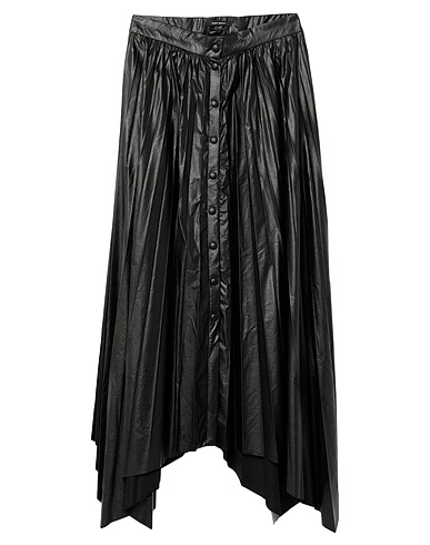 ISABEL MARANT Midi skirt Black 80% Modal, 20% Polyurethane