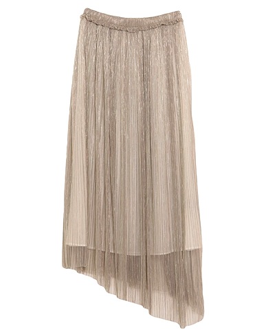 MARANT ÉTOILE Gonna midi Platino 100% Poliestere
