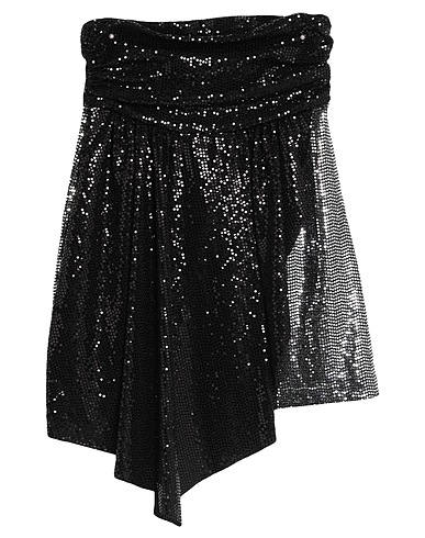ANIYE BY Mini skirt Black 91% Polyamide, 5% Elastane, 4% Metal