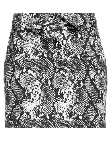 THE ATTICO Mini skirt Black 100% Cotton