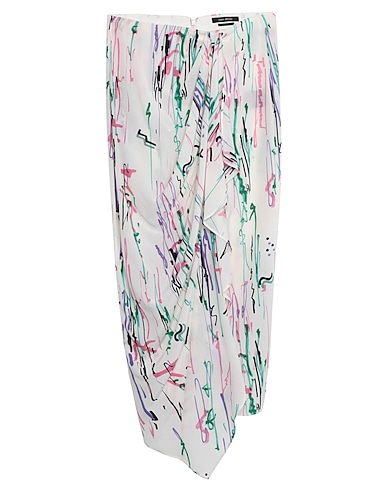 ISABEL MARANT Midi skirt Ivory 91% Silk, 9% Elastane