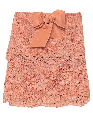 ELISABETTA FRANCHI Minigonna Rosa antico 60% Poliammide, 40% Viscosa, Poliestere
