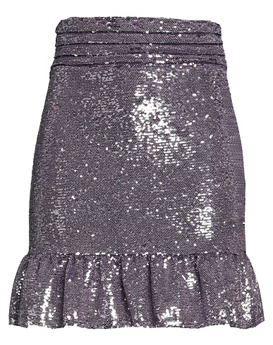 BROGNANO Mini skirt Mauve 100% Polyester