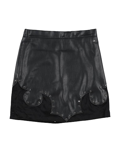PINKO UP Skirt Black 100% Polyester, Elastane, Polyurethane