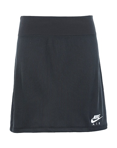 NIKE Mini skirt AIR SKIRT
 Black 52% Polyester, 45% Nylon, 3% Elastane