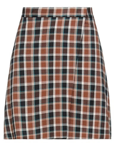 NORA BARTH Mini skirt Brown 100% Polyester