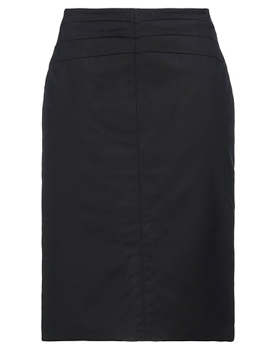 MARCIANO by GUESS Midi-Rock Schwarz 51% Baumwolle, 45% Polyamid, 4% Elastan