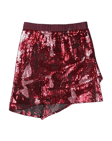 PINKO UP Gonna Rosso 100% Poliestere, Cotone, Elastan