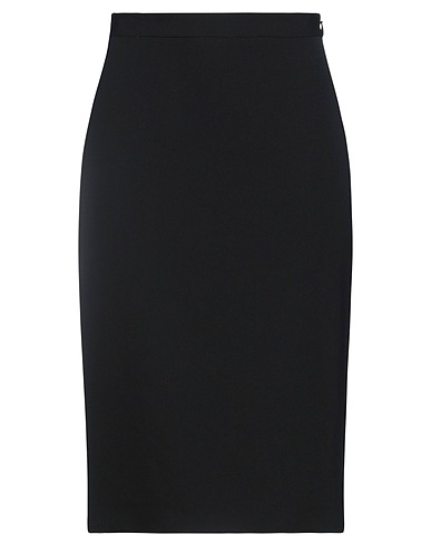 BURBERRY Midi skirt Black 100% Wool