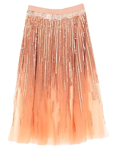 ELISABETTA FRANCHI Midi skirt Blush 100% Polyamide