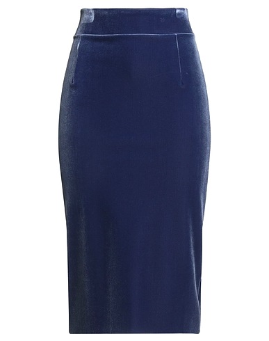CHIARA BONI LA PETITE ROBE Midi-Rock Marineblau 45% Polyester, 35% Polyamid, 20% Elastan