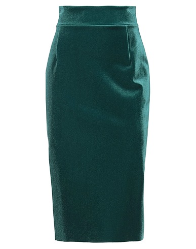 CHIARA BONI LA PETITE ROBE Midi skirt Dark green 45% Polyester, 35% Polyamide, 20% Elastane