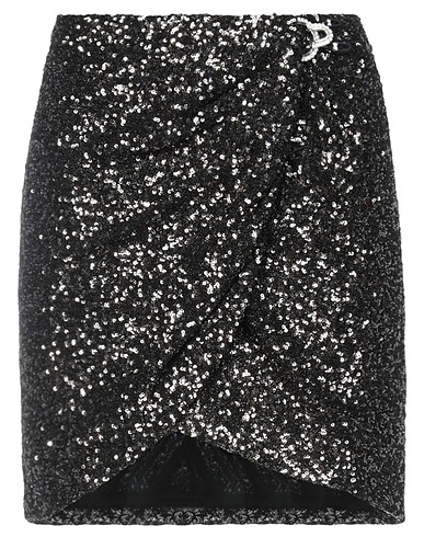 AMEN Mini skirt Charcoal 100% Polyamide