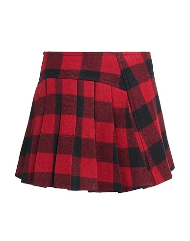 DSQUARED2 Minigonna Rosso 100% Lana