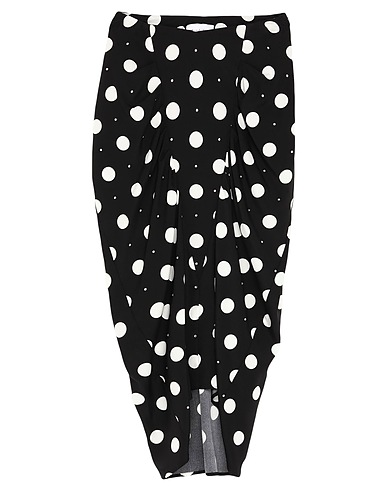 ART DEALER. Midi skirt Black 100% Polyester