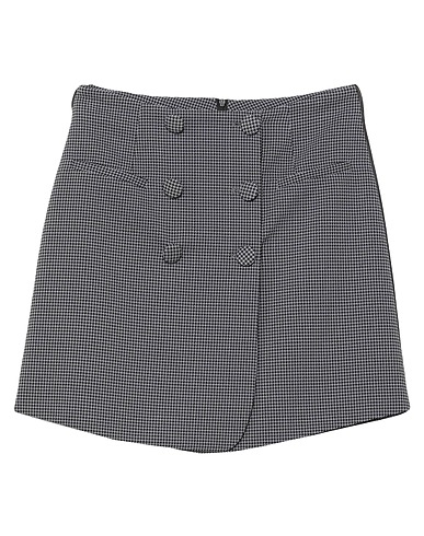BE BLUMARINE Mini skirt Slate blue 86% Polyester, 14% Elastane