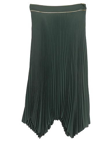 TORY BURCH Gonna midi Verde scuro 100% Poliestere