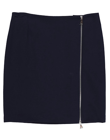 MARANI Mini skirt Midnight blue 96% Polyester, 4% Elastane