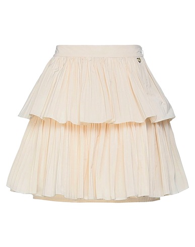 MY TWIN TWINSET Minirock Elfenbein 100% Polyester