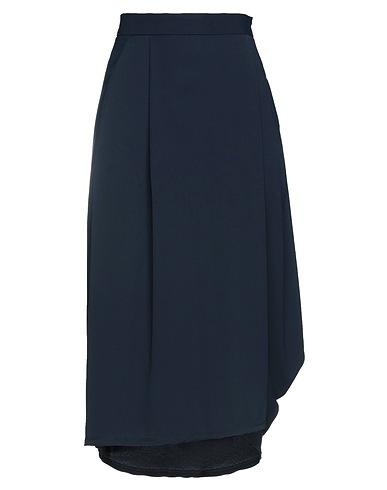 HIGH Midi skirt Midnight blue 100% Polyester