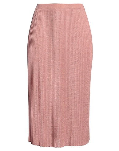 ELISABETTA FRANCHI Jupe mi-longue Vieux rose 80% Viscose, 20% Polyester
