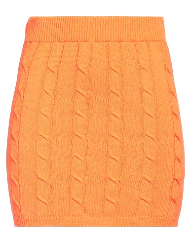 VICOLO Minigonna Arancione 50% Cotone, 50% Acrilico