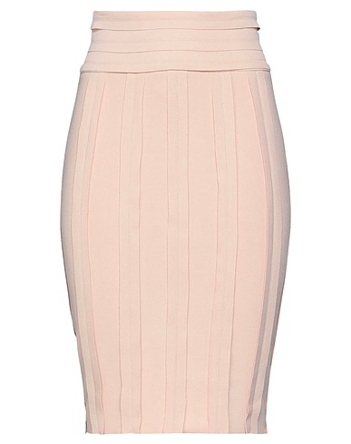 MARCIANO by GUESS Midi skirt Beige 92% Polyester, 8% Elastane