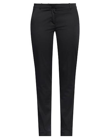 ICE ICEBERG Casual pants Black 98% Cotton, 2% Elastane
