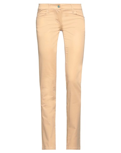 FRANKIE MORELLO Casual pants Sand 98% Cotton, 2% Elastane