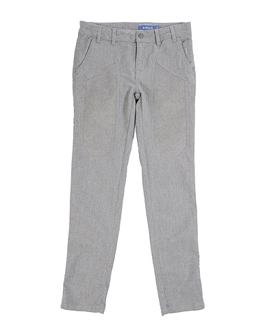JECKERSON Casual trouser Light grey 98% Cotton, 2% Elastane