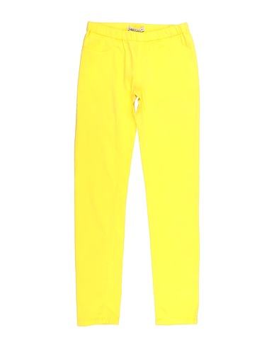 PATRIZIA PEPE Pantalone Giallo 98% Cotone, 2% Elastan