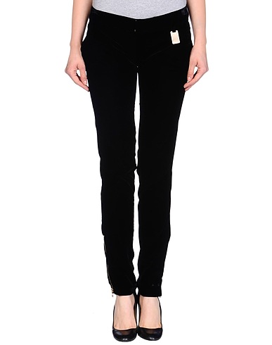THOMAS WYLDE Pantalone Nero 63% Acetato, 22% Nylon, 15% Rayon