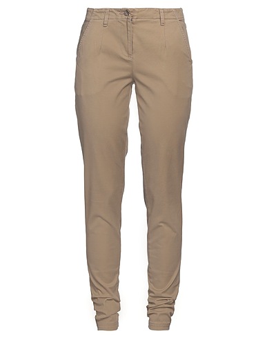 EA7 Casual trouser Khaki 98% Cotton, 2% Elastane