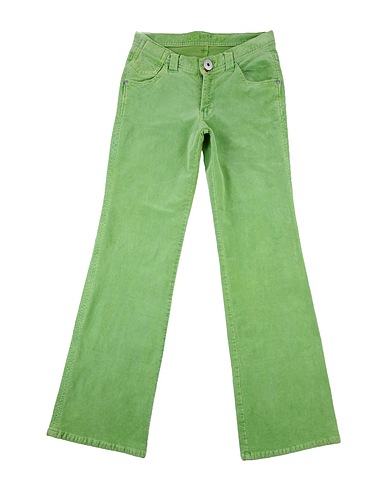 GUESS Casual trouser Green 97% Cotton, 3% Elastane