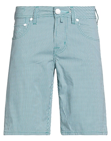 JACOB COHЁN Shorts & Bermuda Turquoise 65% Cotton, 31% Polyamide, 4% Elastane