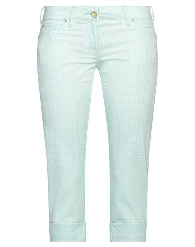 JACOB COHЁN Casual trouser Light green 84% Cotton, 14% Polyamide, 2% Elastane
