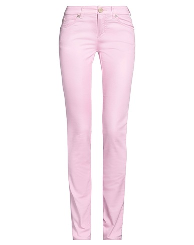 FRANKIE MORELLO Casual trouser Pink 60% Cotton, 38% Polyester, 2% Elastane