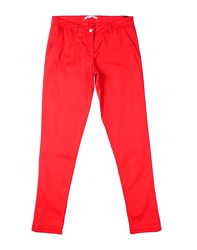 L:Ú L:Ú by MISS GRANT Casual pants Red 98% Cotton, 2% Polyester