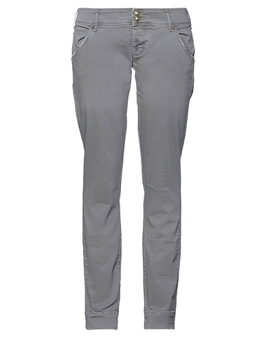 CYCLE Casual trouser Grey 97% Cotton, 3% Elastane