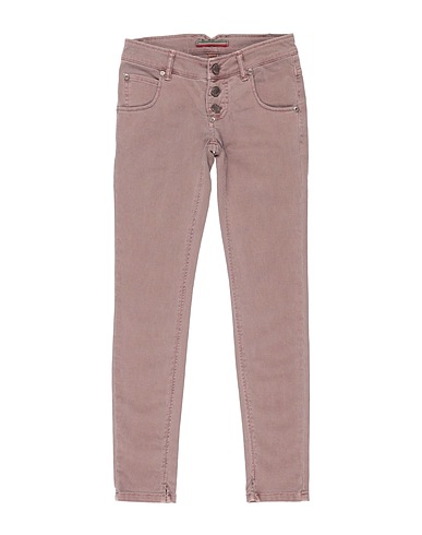 PLEASE Casual trouser Light brown 97% Cotton, 3% Elastane